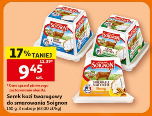 Serek kozi twarogowy do smarowania Soignon