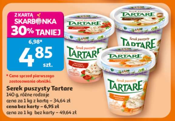 Serek puszysty TARTARE