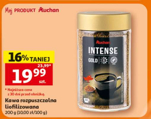 Kawa rozpuszczalna liofilizowana