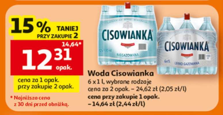 Woda Cisowianka