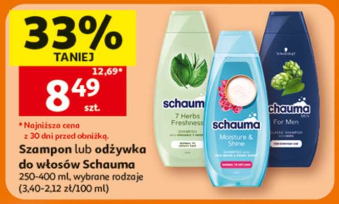 Szampon lub odżywka do włosów Schauma