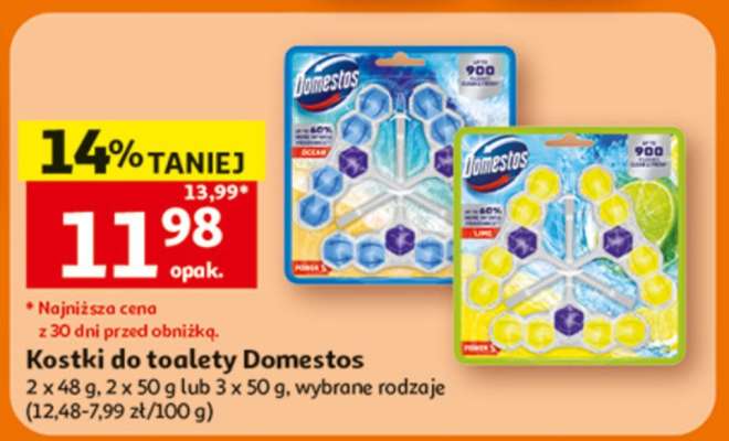 Kostki do toalety Domestos