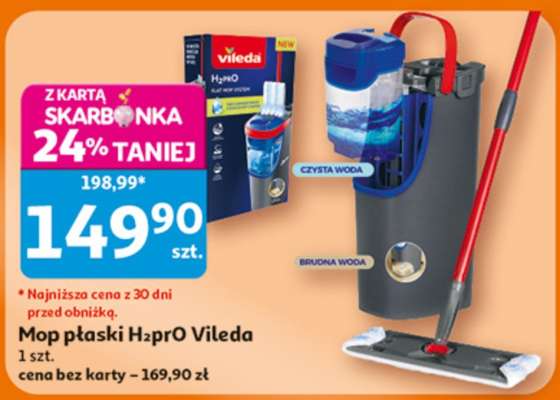 Mop płaski H2prO Vileda