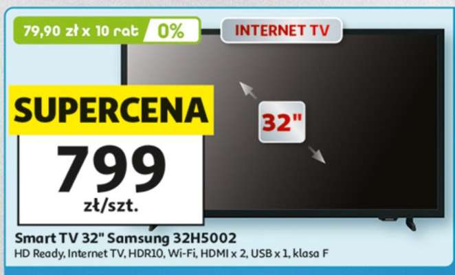 Smart TV 32" Samsung 32H5002