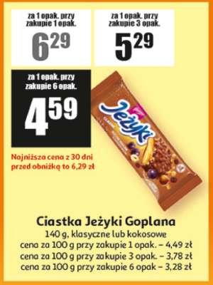 Ciastka Jeżyki Goplana