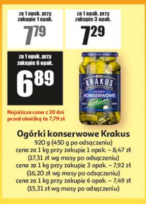 Ogórki konserwowe Krakus