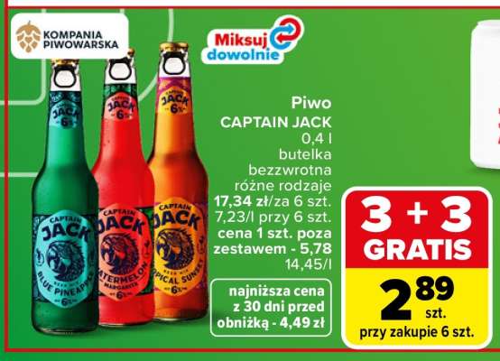 Piwo Captain Jack