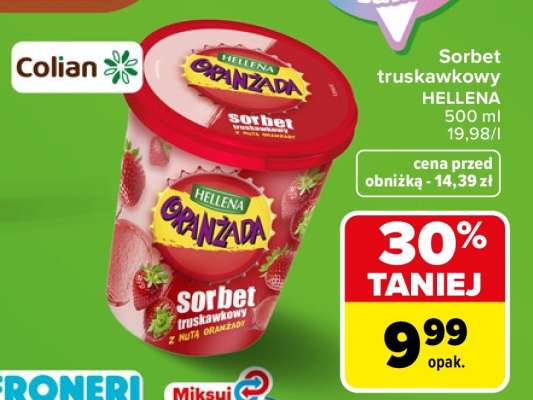 Sorbet truskawkowy HELLENA