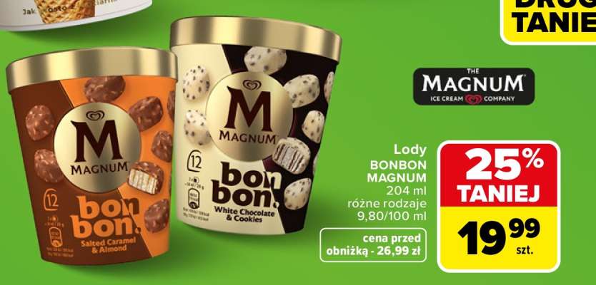 Lody BONBON MAGNUM
