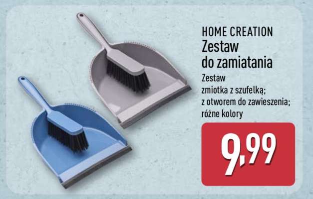 HOME CREATION Zestaw do zamiatania