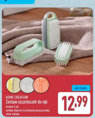 HOME CREATION Zestaw szczoteczek do rąk