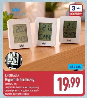KRONTALER Higrometr termiczny