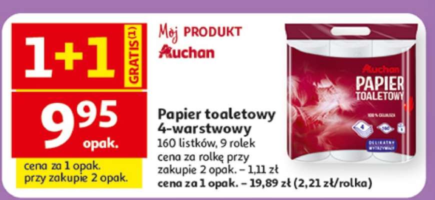 Papier toaletowy 4-warstwowy