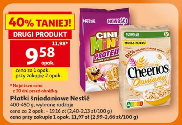 Płatki śniadaniowe NESTLÉ