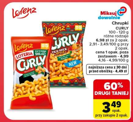 Chrupki CURLY