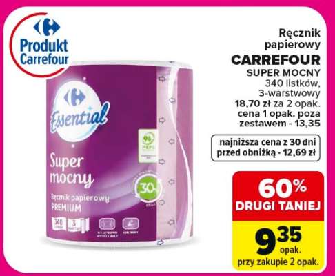 Ręcznik papierowy CARREFOUR SUPER MOCNY