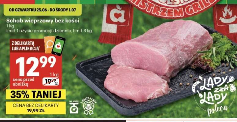 Schab wieprzowy bez kości