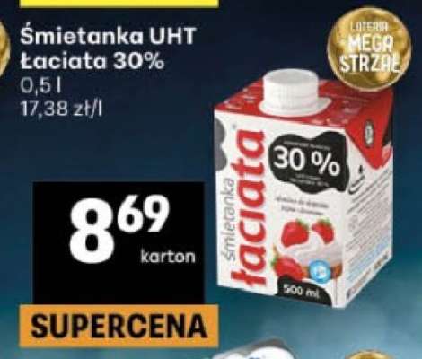ŚMIETANKA UHT ŁACIATA 30%
