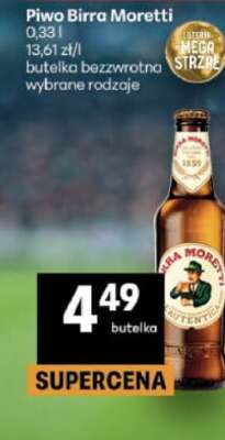 Piwo Birra Moretti