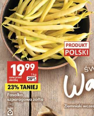 Fasolka szparagowa żółta