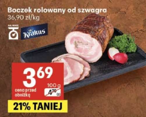 Boczek rolowany od szwagra