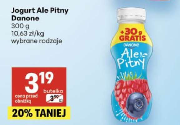 Jogurt Ale Pitny Danone