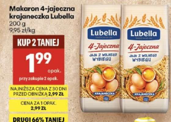Makaron 4-jajeczna krajaneczka Lubella