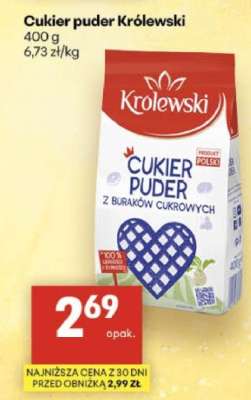 Cukier puder Królewski