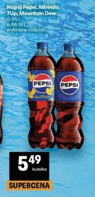 Napój Pepsi, Mirinda, 7UP, Mountain Dew