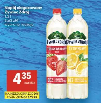 Napój niegazowany ŻYWIEC ZDRÓJ
