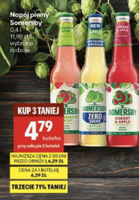 Napój piwny Somersby
