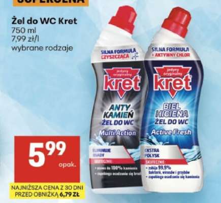 Żel do WC Kret