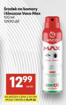 Środek na komary i kleszcze Vaco Max