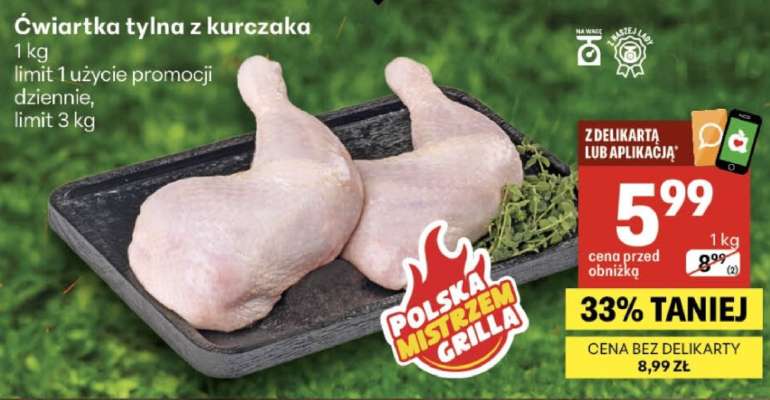 Ćwiartka tylna z kurczaka
