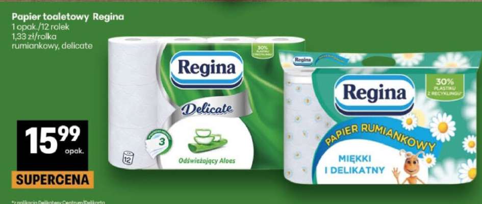Papier toaletowy Regina