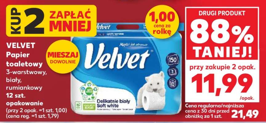Velvet papier toaletowy
