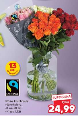 Róże Fairtrade