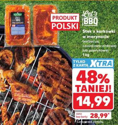 Stek z karkówki w marynacie