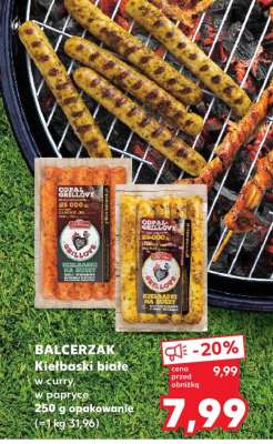 BALCERZAK Kiełbaski białe