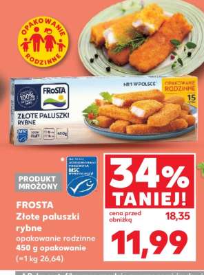 FROSTA Złote paluszki rybne