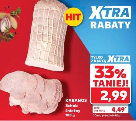 KABANOS Schab śnieżny 100 g