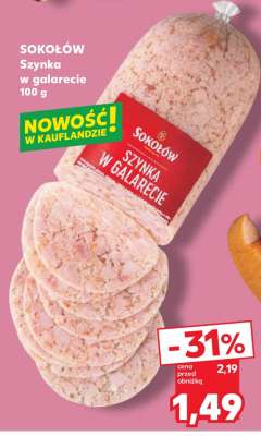 SOKOŁÓW Szynka w galarecie 100 g