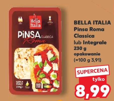 BELLA ITALIA Pinsa Roma Classica lub Integrale