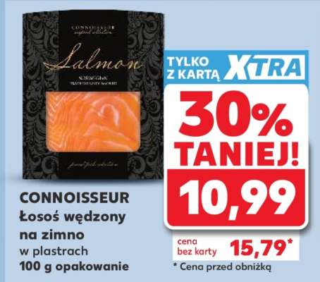 CONNOISSEUR Łosoś wędzony na zimno
