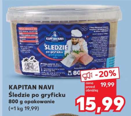 KAPITAN NAVI Śledzie po gryficku