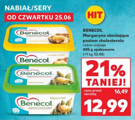 BENECOL Margaryna obniżająca poziom cholesterolu