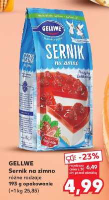 GELLWE Sernik na zimno