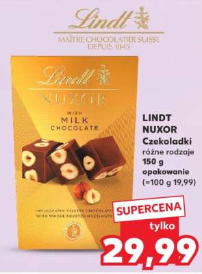 LINDT NUXOR Czekoladki
