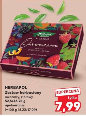 HERBAPOL Zestaw herbaciany owocowy, ziołowy
