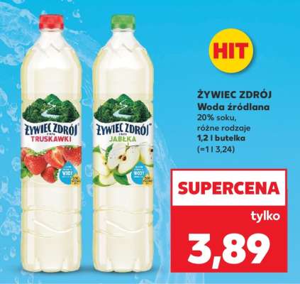 ŻYWIEC ZDRÓJ Woda źródlana